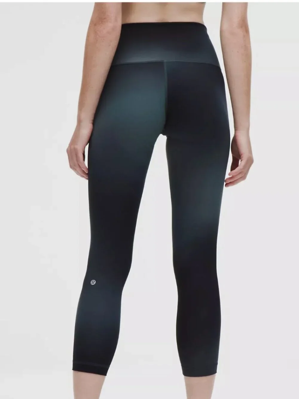 Lululemon Women's Wunder Train High-Rise Tight 25" Midnight Haze Black Size 10 - Picture 9 of 12